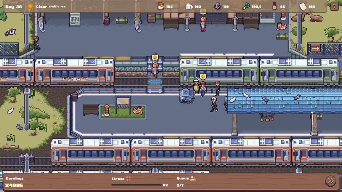 遊戲中的操作介面展示