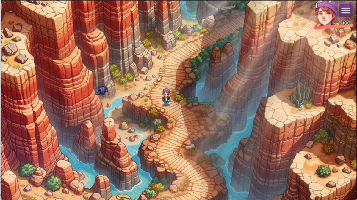 精美的像素風格與地圖探索