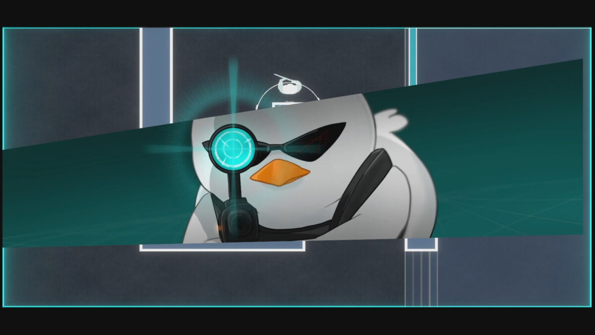 遊戲中的狙擊視角截圖