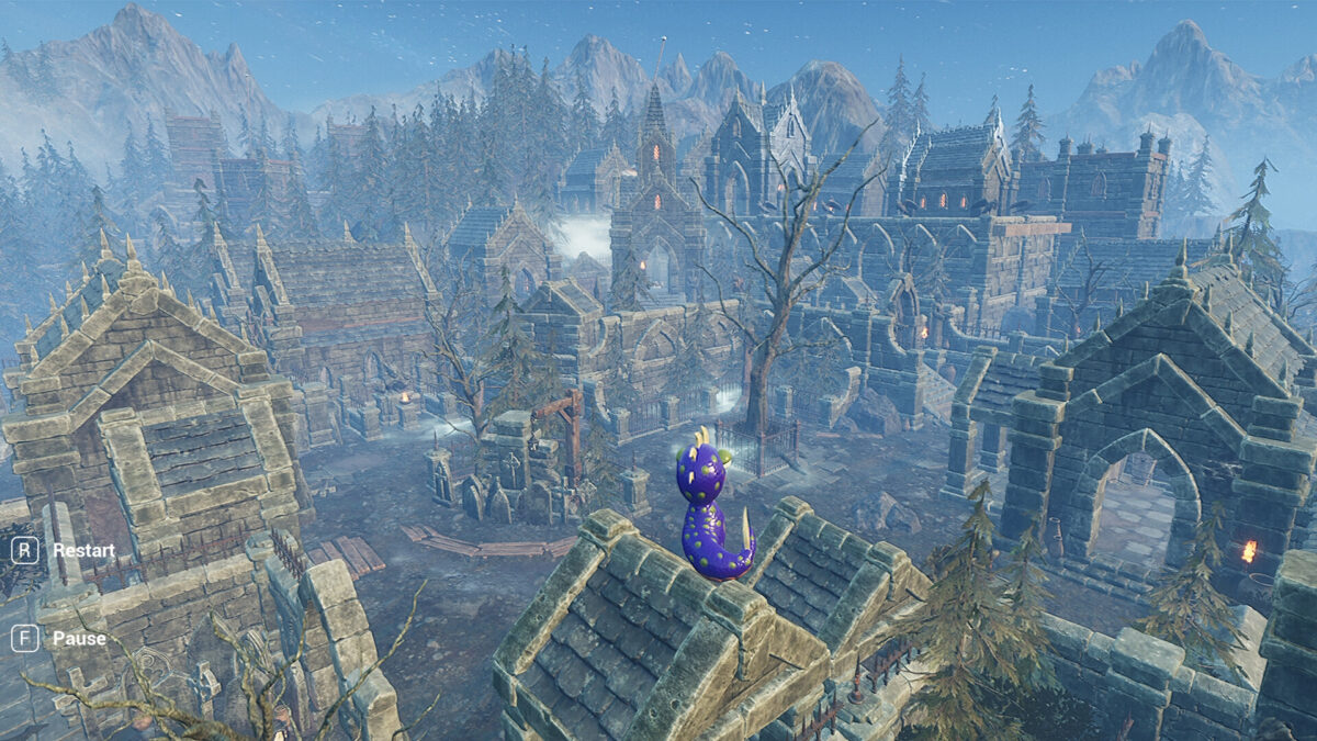 探索神秘的墓園區域