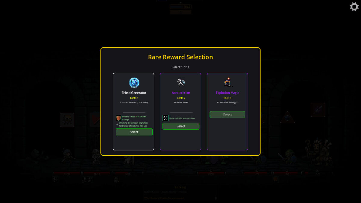 玩家可以在骰子介面自定義點數技能
