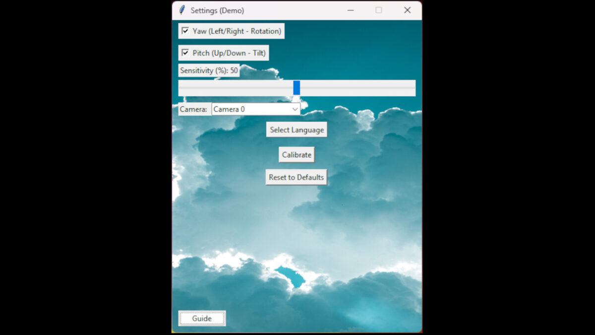 軟體內部的遊戲配置指南