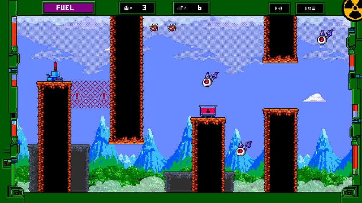 Final Payload 遊戲中充滿科幻感的 UI