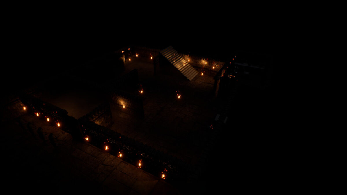 末日城市廢墟的外景描繪