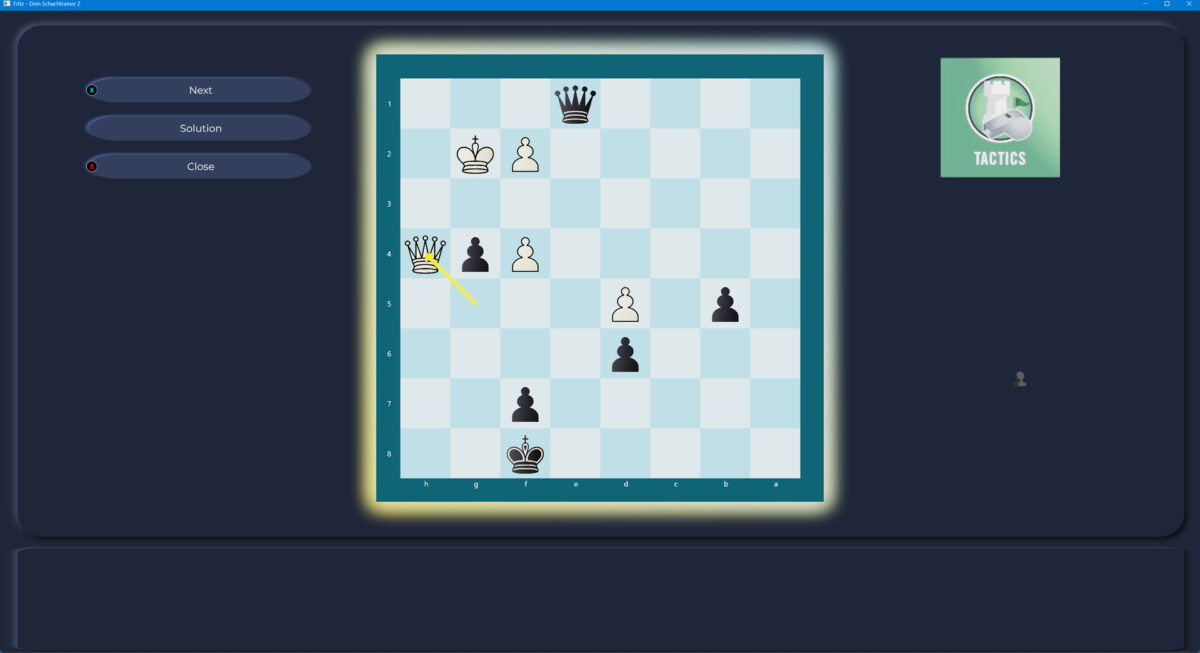 寫實的 3D 西洋棋對弈畫面