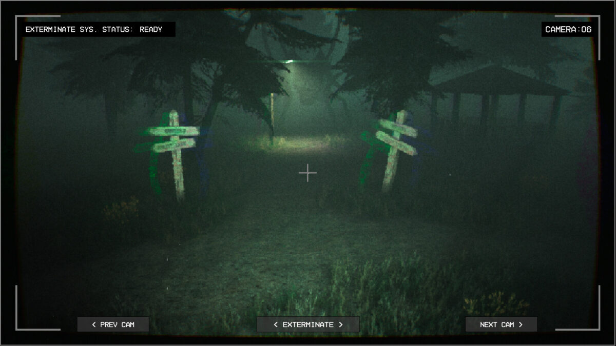 監視螢幕上的不明干擾