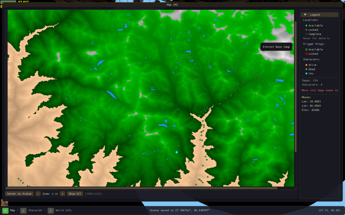 Schema 內的 AI 生成建築與角色分布