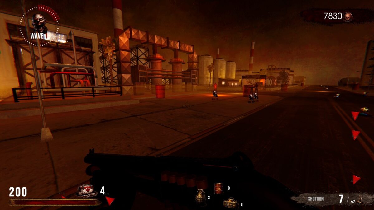 OUTBREAK FALL: BIOHAZARD 第一人稱視角射擊畫面