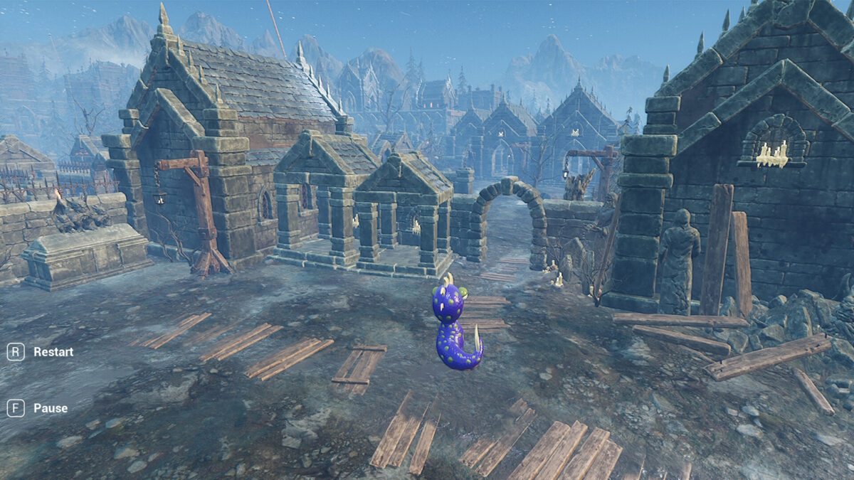 蠕蟲穿梭在危險陷阱之間