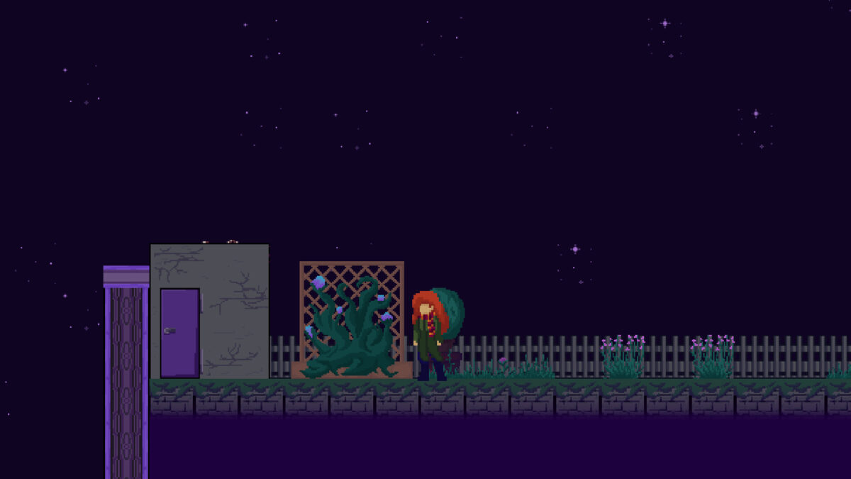 陰暗色調中透露出微光的環境探索