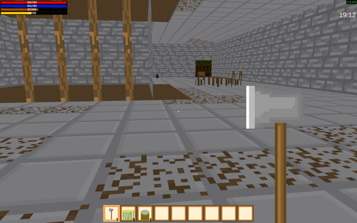 迷宮探索與寶藏搜尋過程