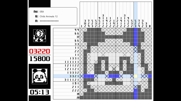 遊戲中的黑白謎題解謎過程