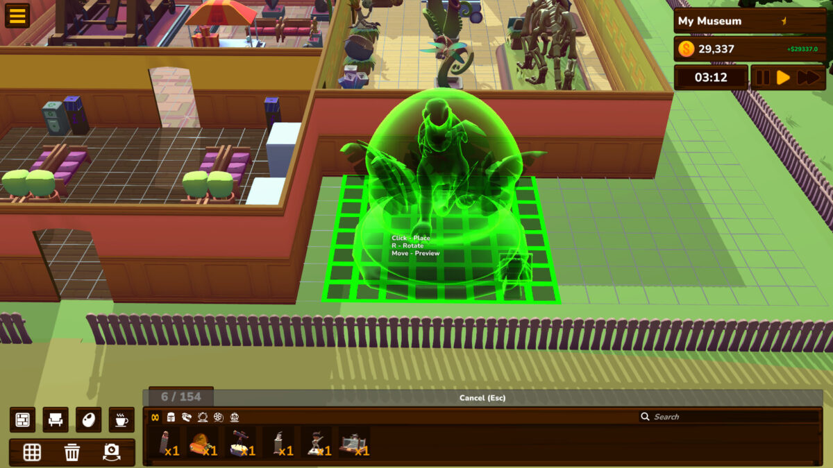 玩家可以從俯瞰視角管理整體營運狀態