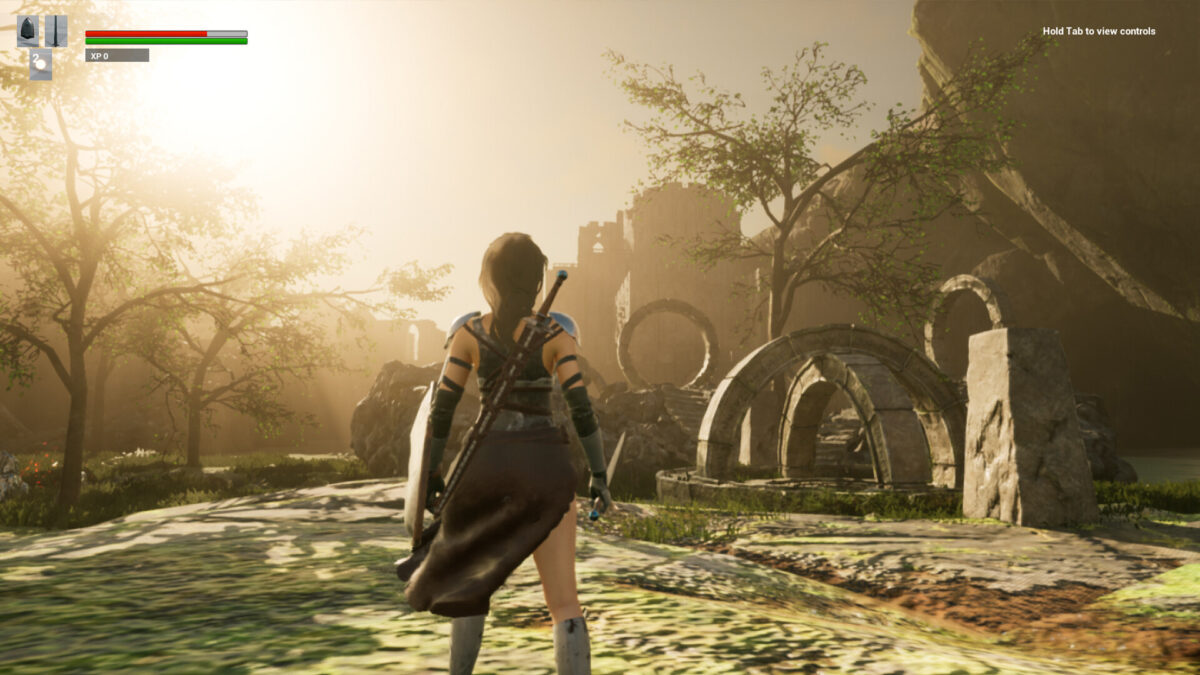 面對手持武器的亡靈大軍