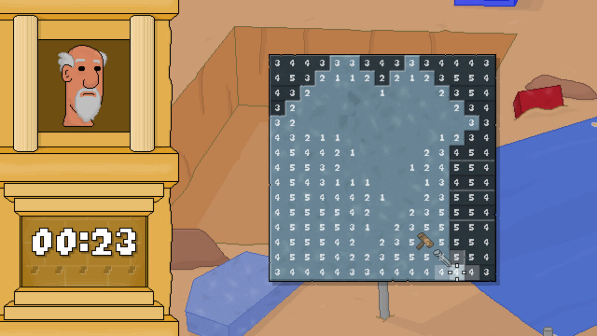 Chiseler 的解謎進度顯示