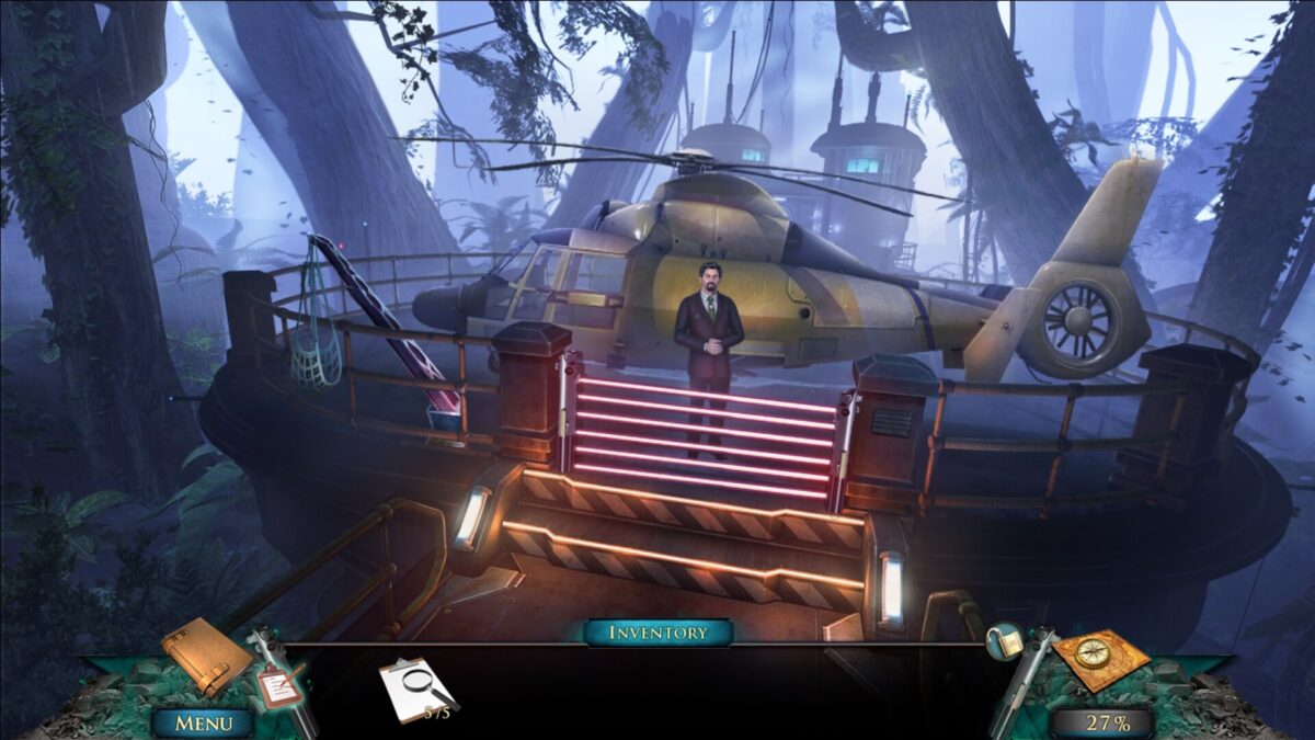 充滿細節與光影變化的古典莊園場景