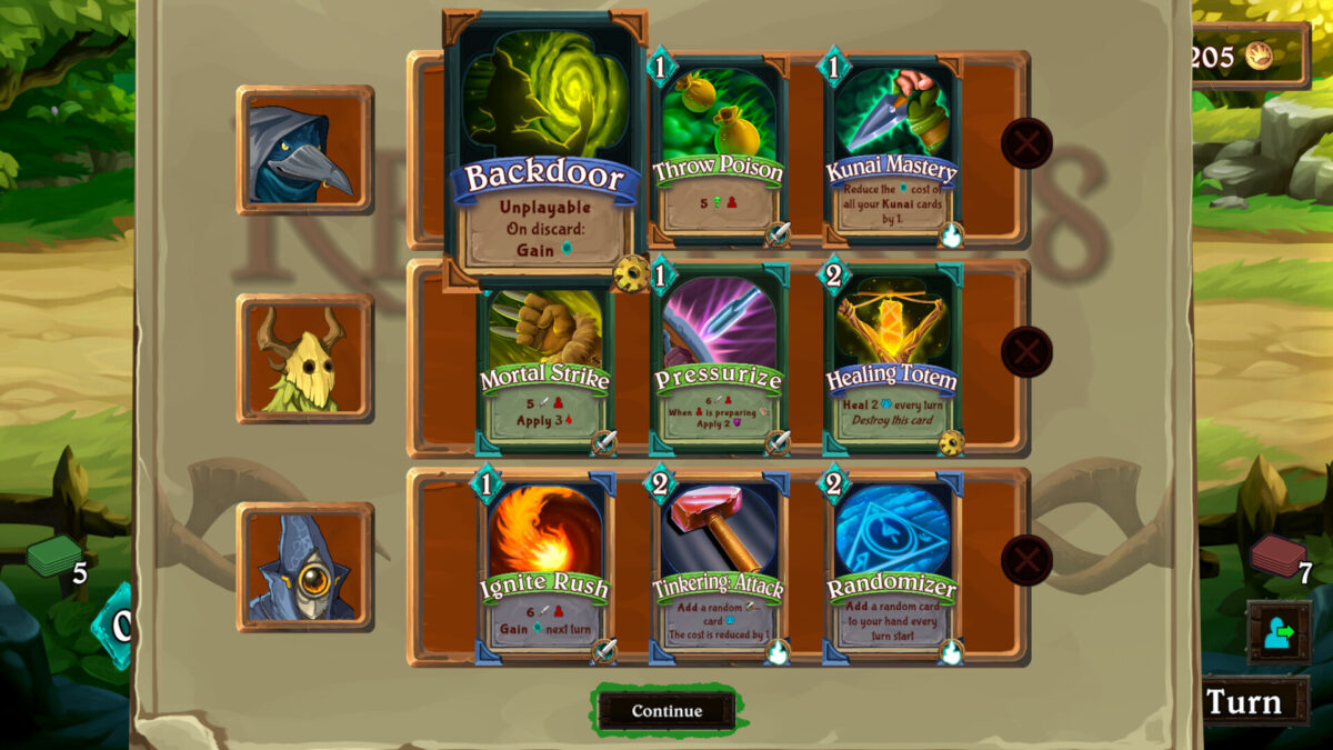 Heroes Of Blight Forest 冒險抉擇畫面