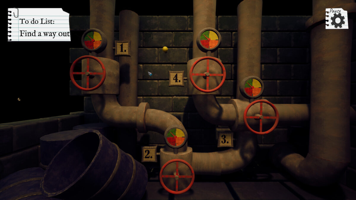 警局內的環境細節與物品互動