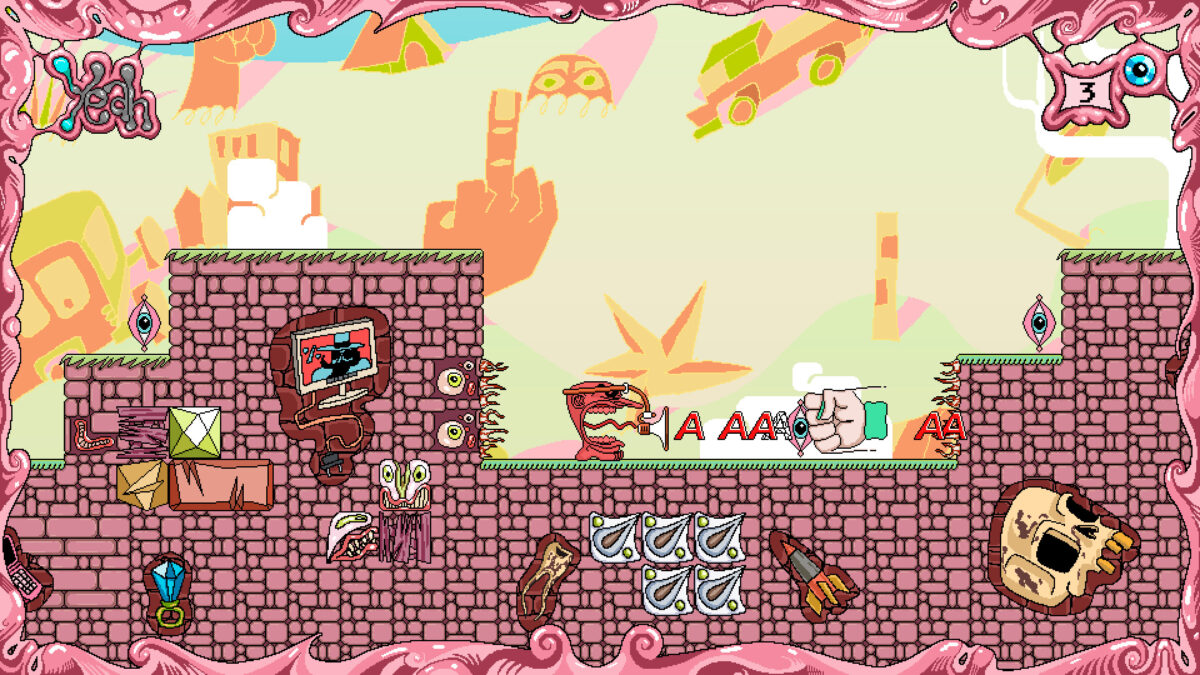 充滿惡意的 2D 平台關卡設計