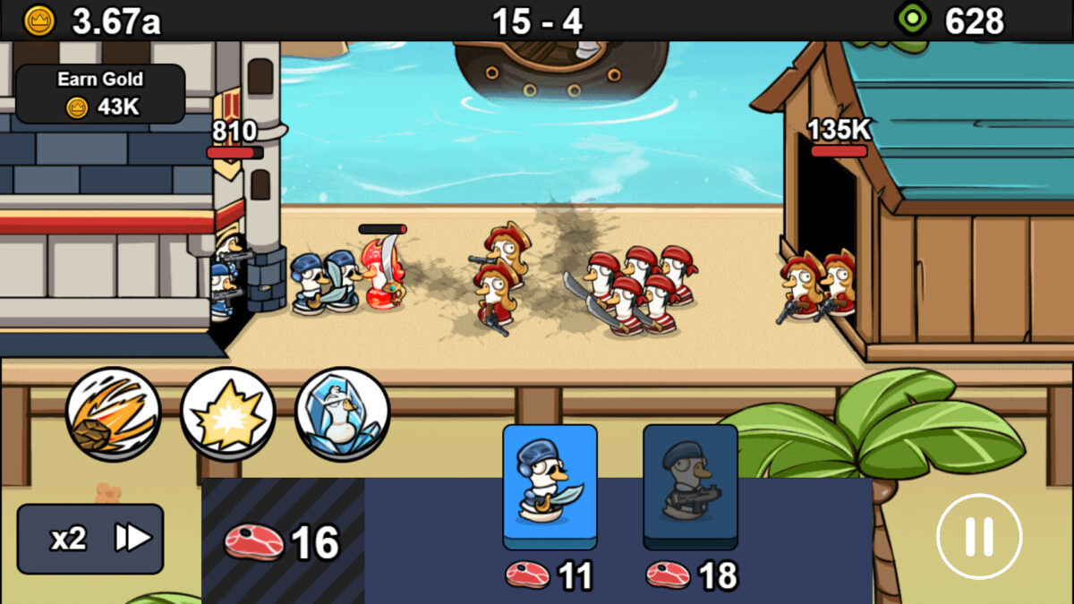 鵝鵝進化論不同時代單位展示