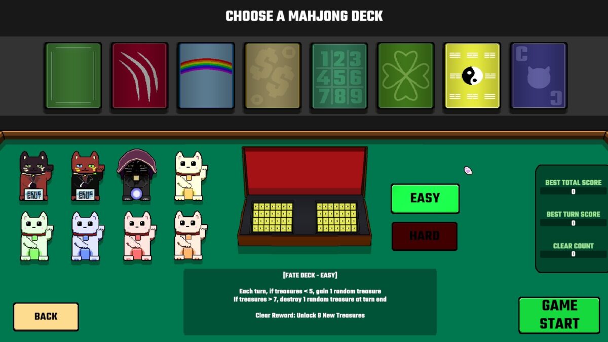 風水喵將 基礎麻將組合介面