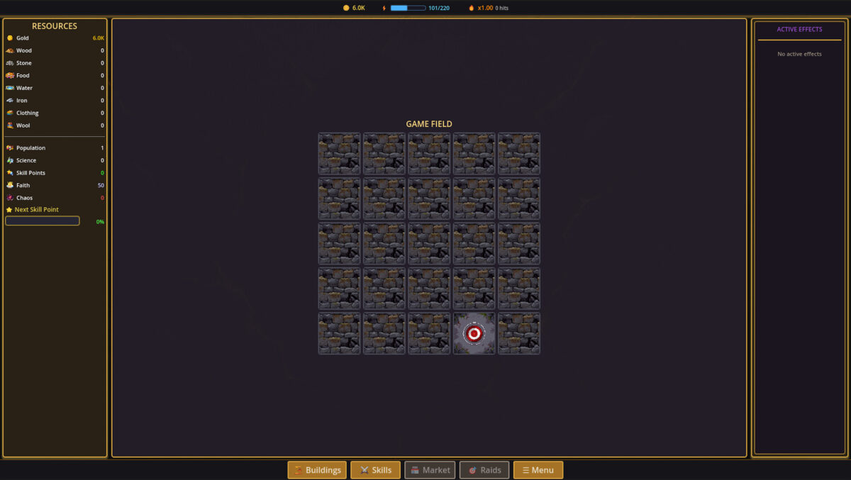 建設介面與中古世紀背景氛圍展示