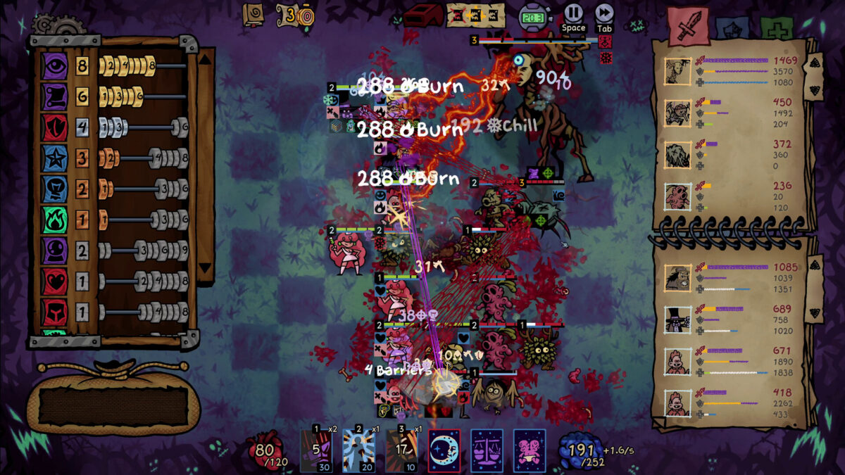 Underboard 精緻的戰鬥畫面