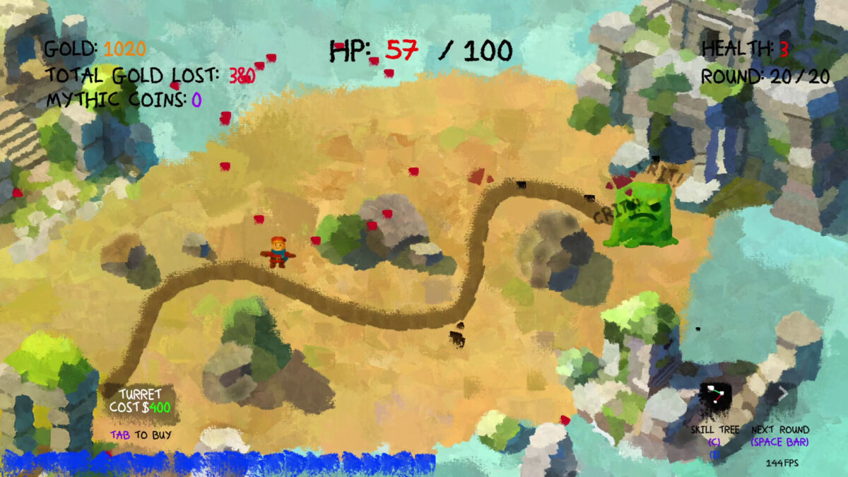 Paint On Paint TD 升級選擇介面