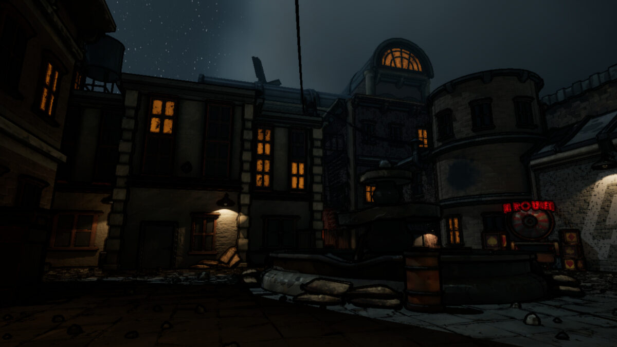 強烈的漫畫視覺風格效果