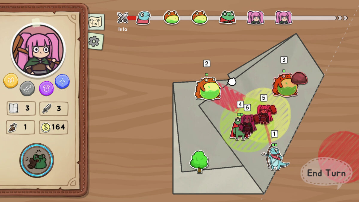 遊戲戰鬥畫面截圖