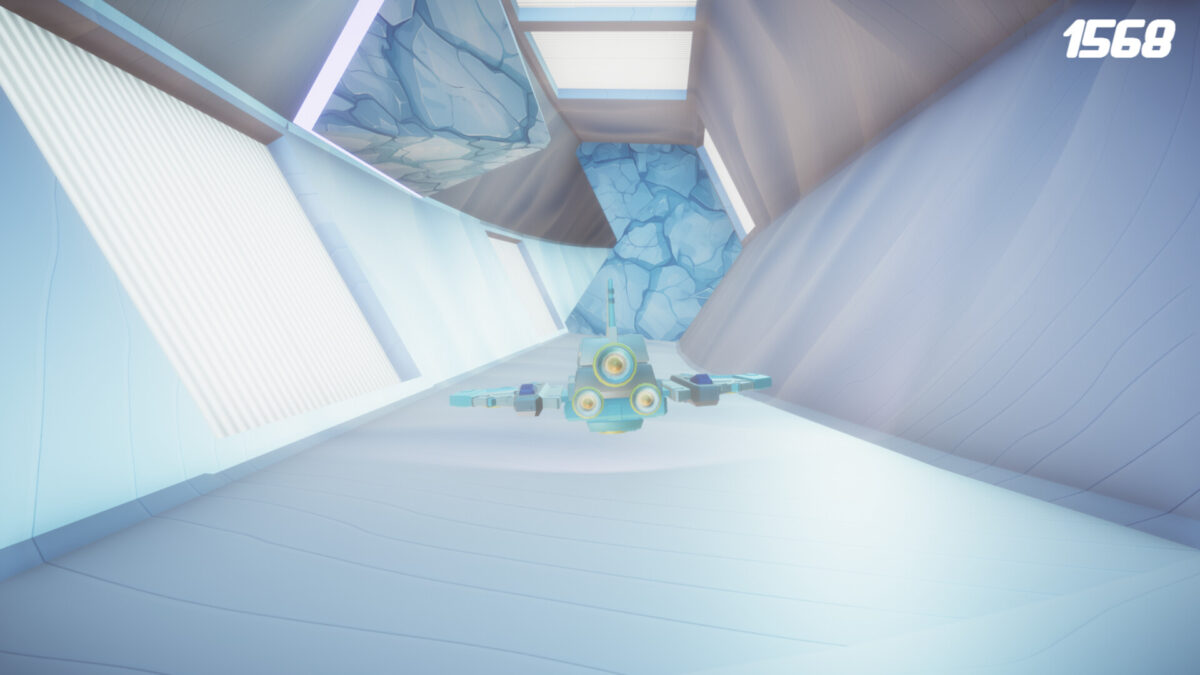 極速狀態下產生的光影拉伸特效