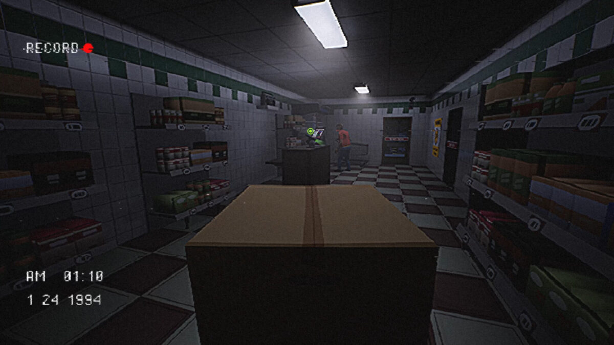 儲藏室內部的日常景象