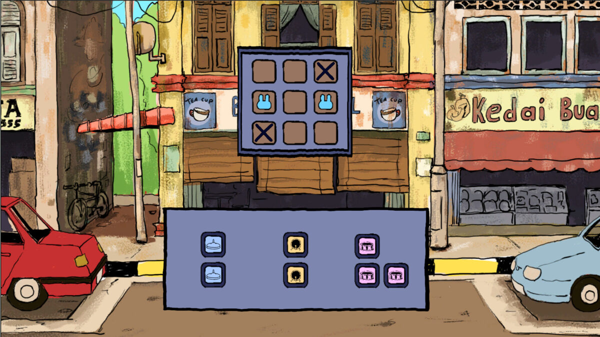 DJ Bunny 遊戲關卡選擇介面