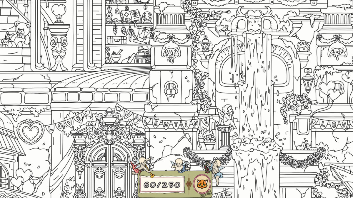 隱藏小貓與邱比特元素