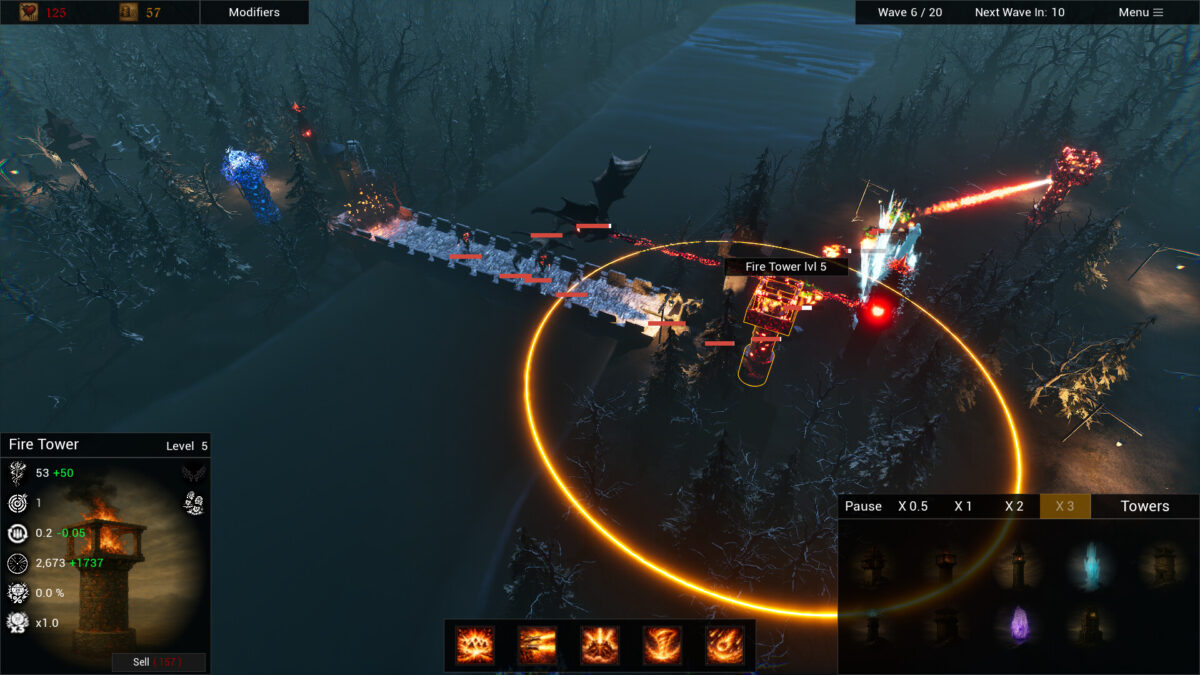 炫麗的魔法攻擊與元素互動