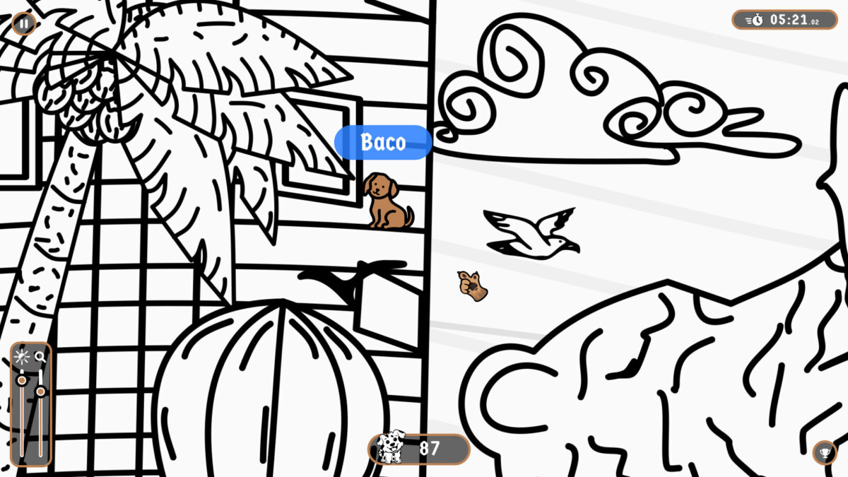 101 Dogs Hidden in Madrid 遊戲實機操作畫面 2