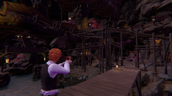 Defracted 戰鬥場景截圖，展示第三人稱射擊視角