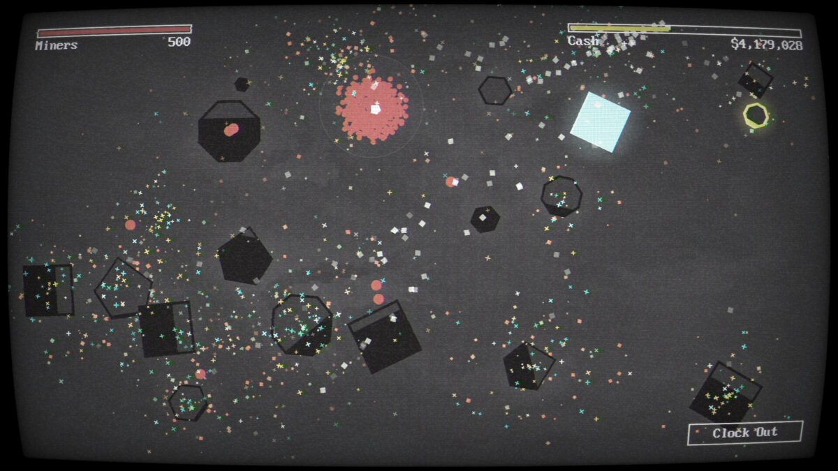 Miners' Union 遊戲設置與統計畫面