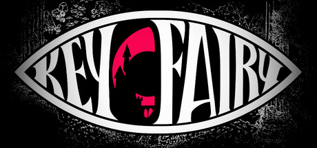 《Key Fairy》遊戲標題大圖，展示手繪森林場景與主角