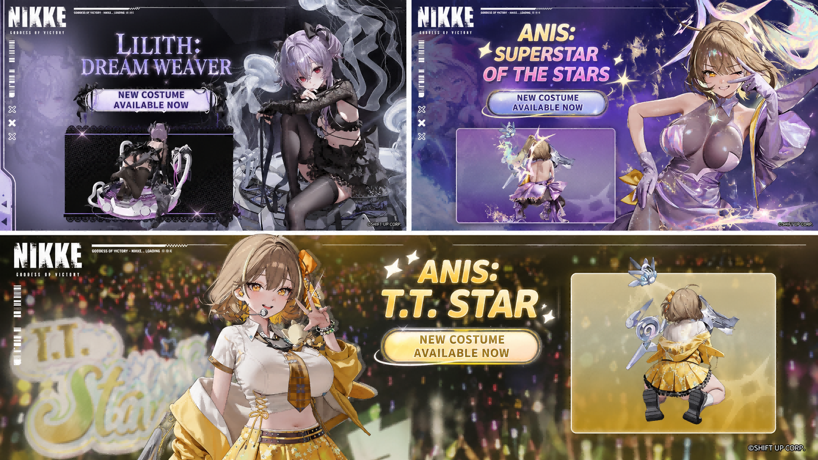NIKKE 3.5th Anniversary New Characters — Goddess of Victory: NIKKE