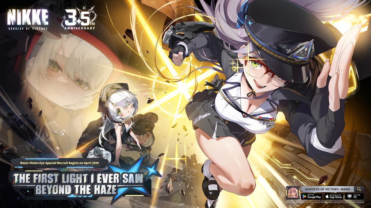 Neon: Vision Eye Official PV Trailer — Goddess of Victory: NIKKE 3.5th Anniversary