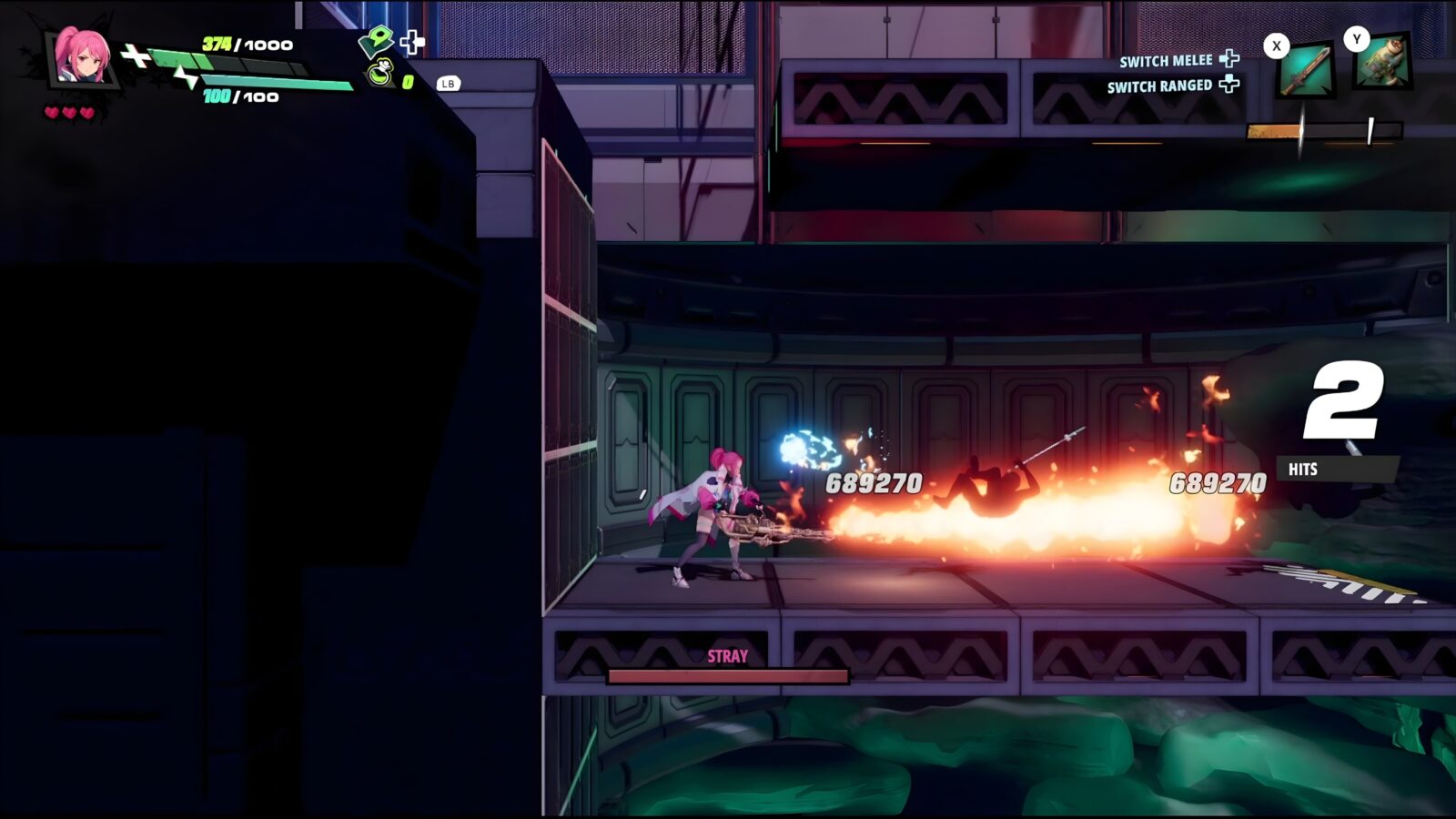 Reloadian 開發中戰鬥概念圖