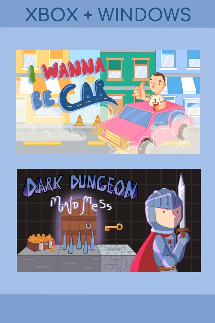 I Wanna Be Car / Dark Dungeon Mind Mess (Bundle) 主視覺圖