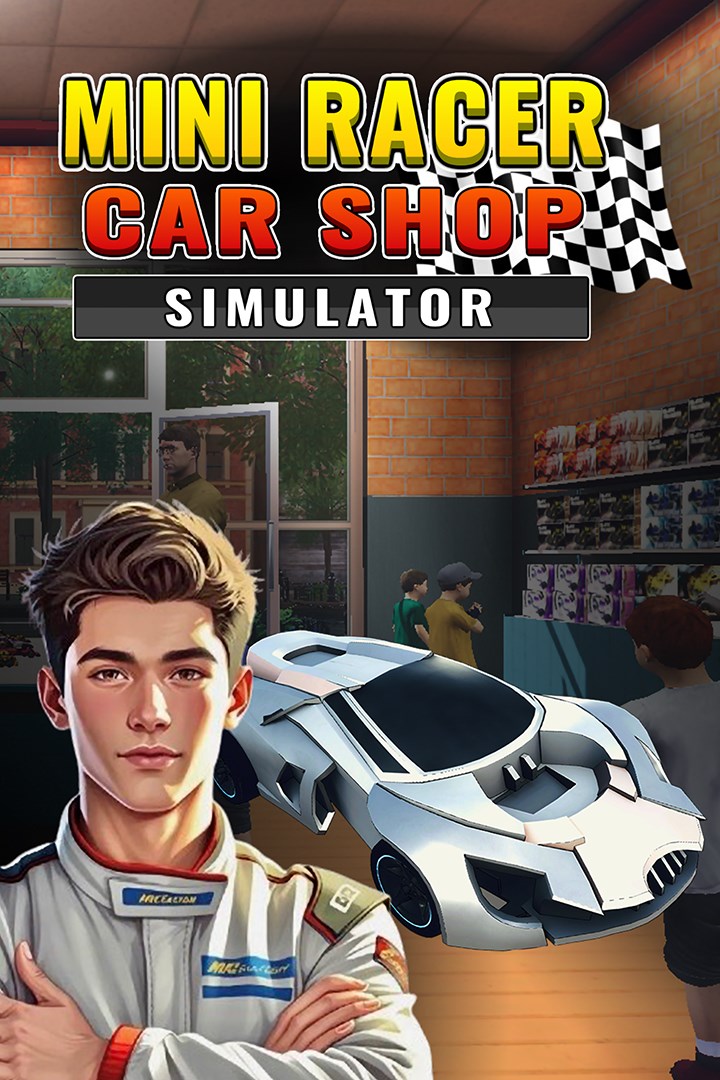 Mini Racer Car Shop Simulator 海報