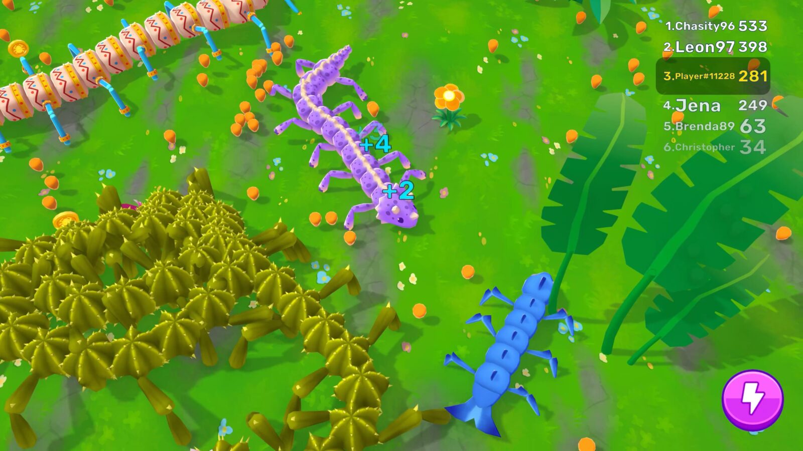 展示遊戲內多樣化競技場環境的截圖