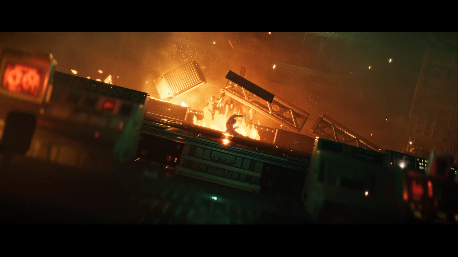 REPLACED 2026年4月正式上市賽博龐克動作遊戲宣傳圖