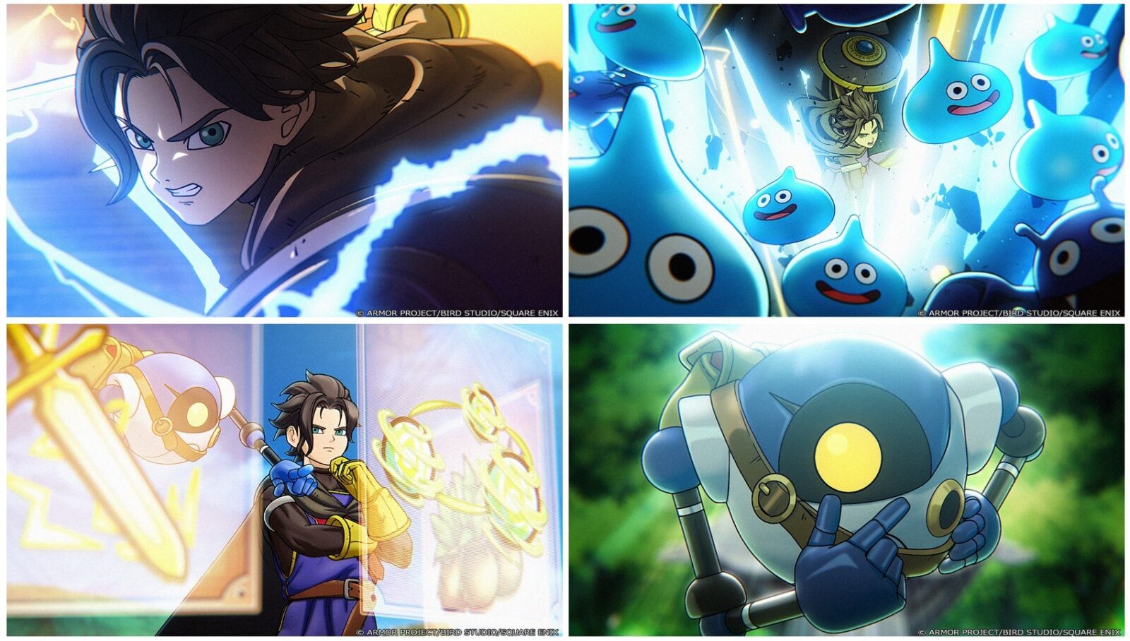 《勇者鬥惡龍 破限亂鬥》開場動畫宣傳圖，由神風動畫製作