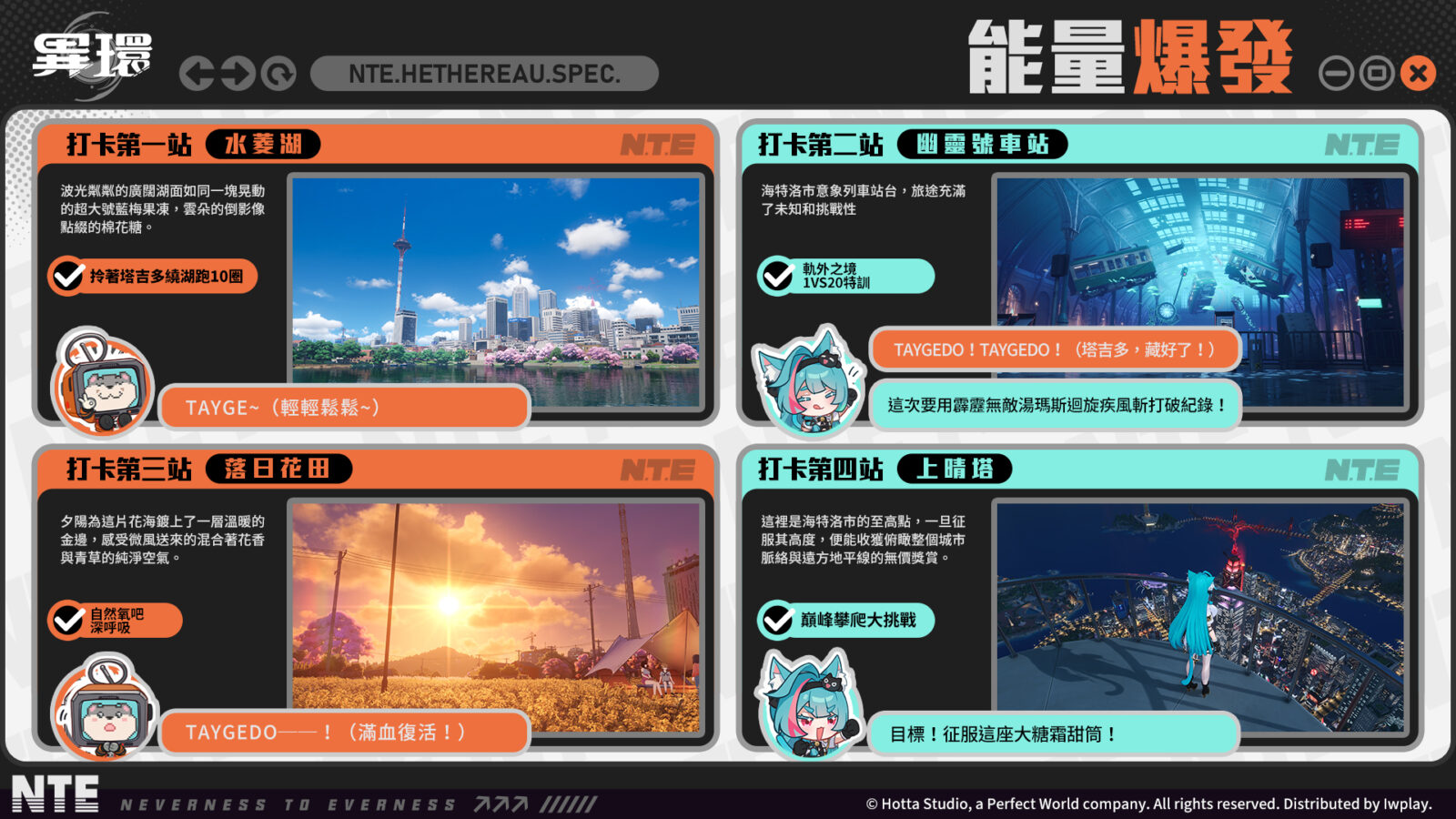 異環海特洛市城市場景