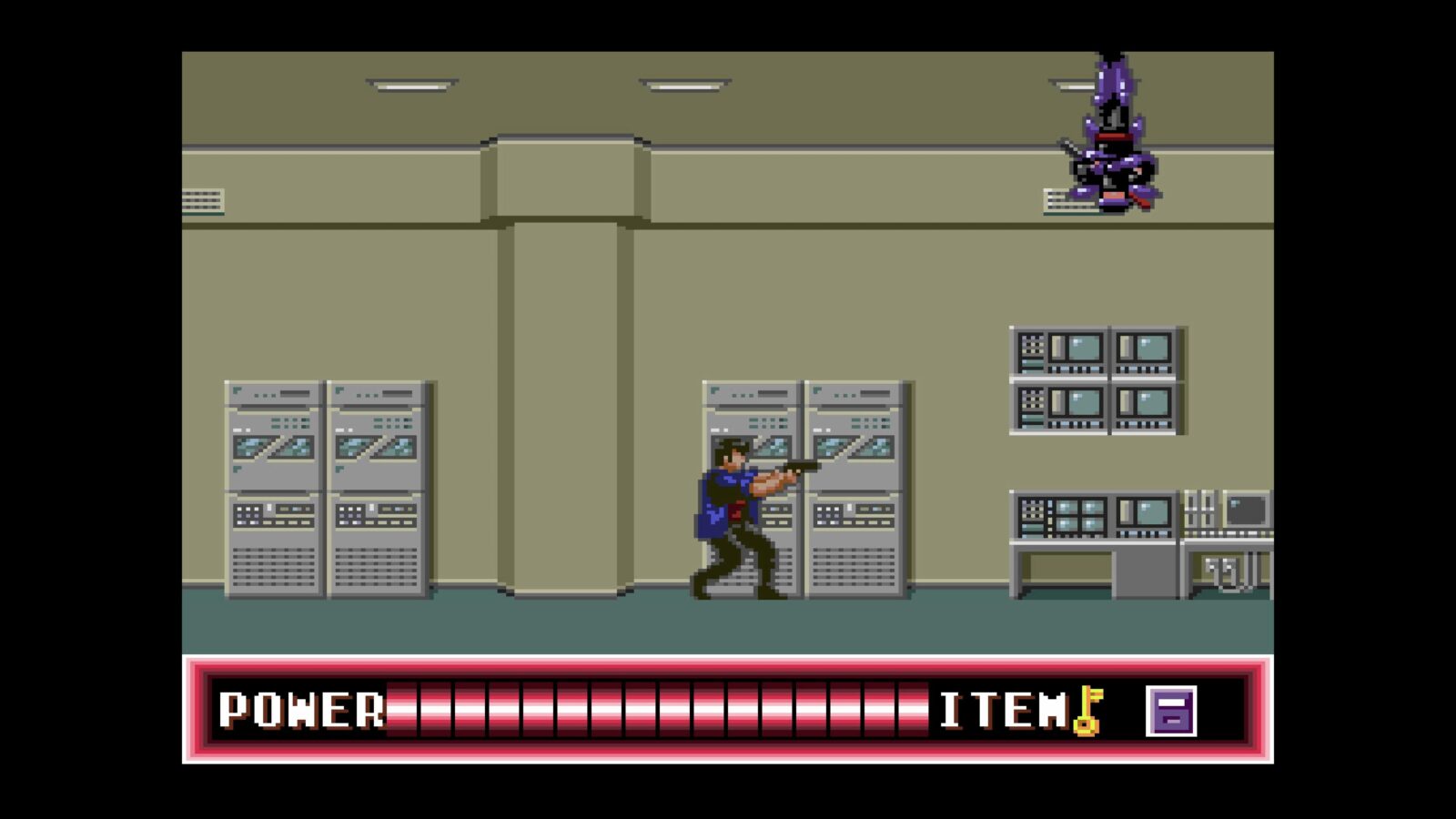 遊戲中冴羽獠與槙村香的角色互動畫面