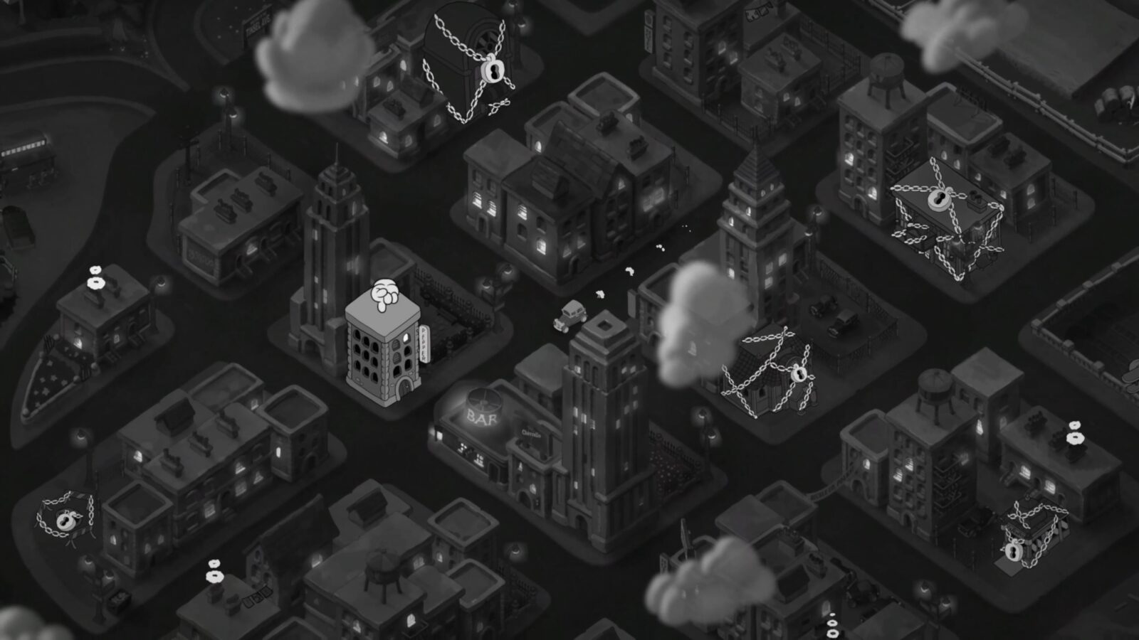 《鼠探：私家偵探》第一人稱射擊戰鬥場景